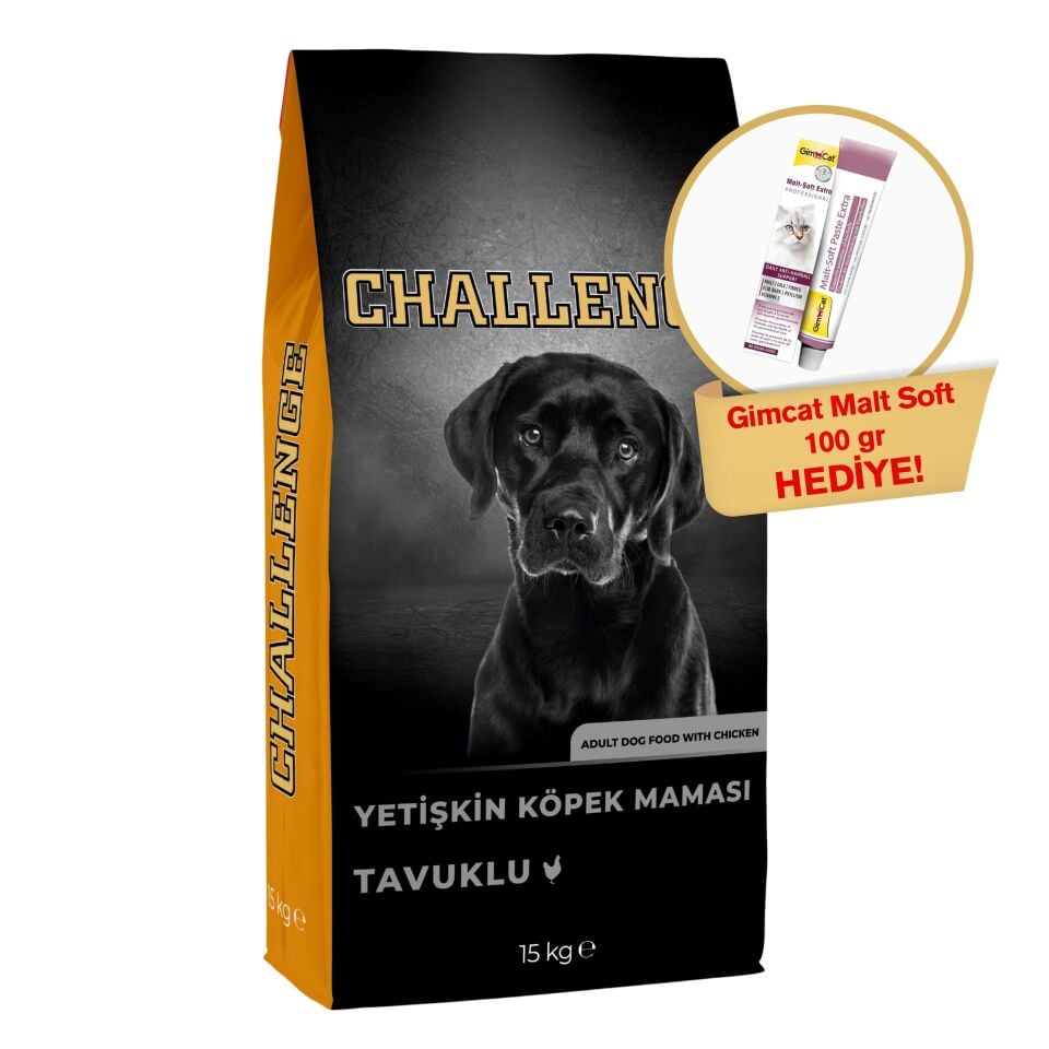 Challenge Tavuklu Yetişkin Köpek Maması 15 Kg