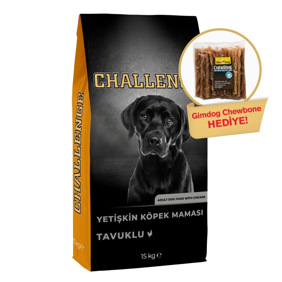 Challenge Tavuklu Yetişkin Köpek Maması 15 Kg