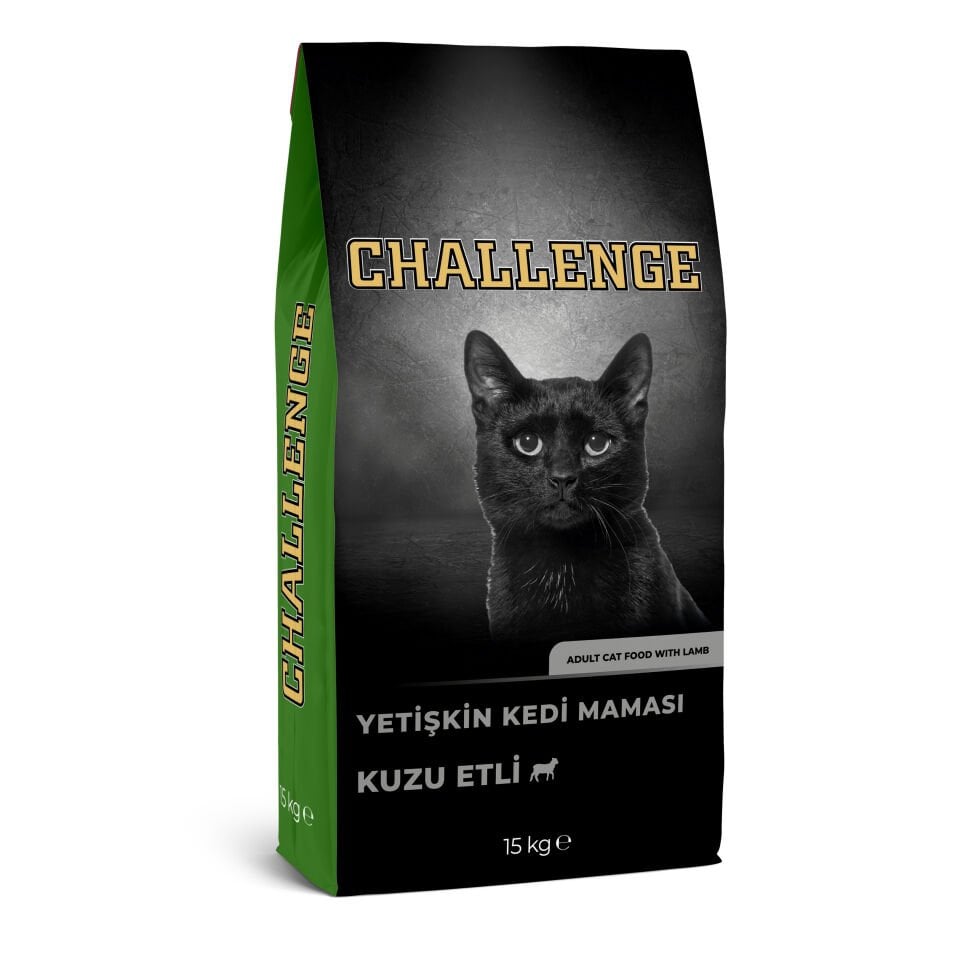 Challenge Kuzu Etli Yetişkin Kedi Maması 15 Kg
