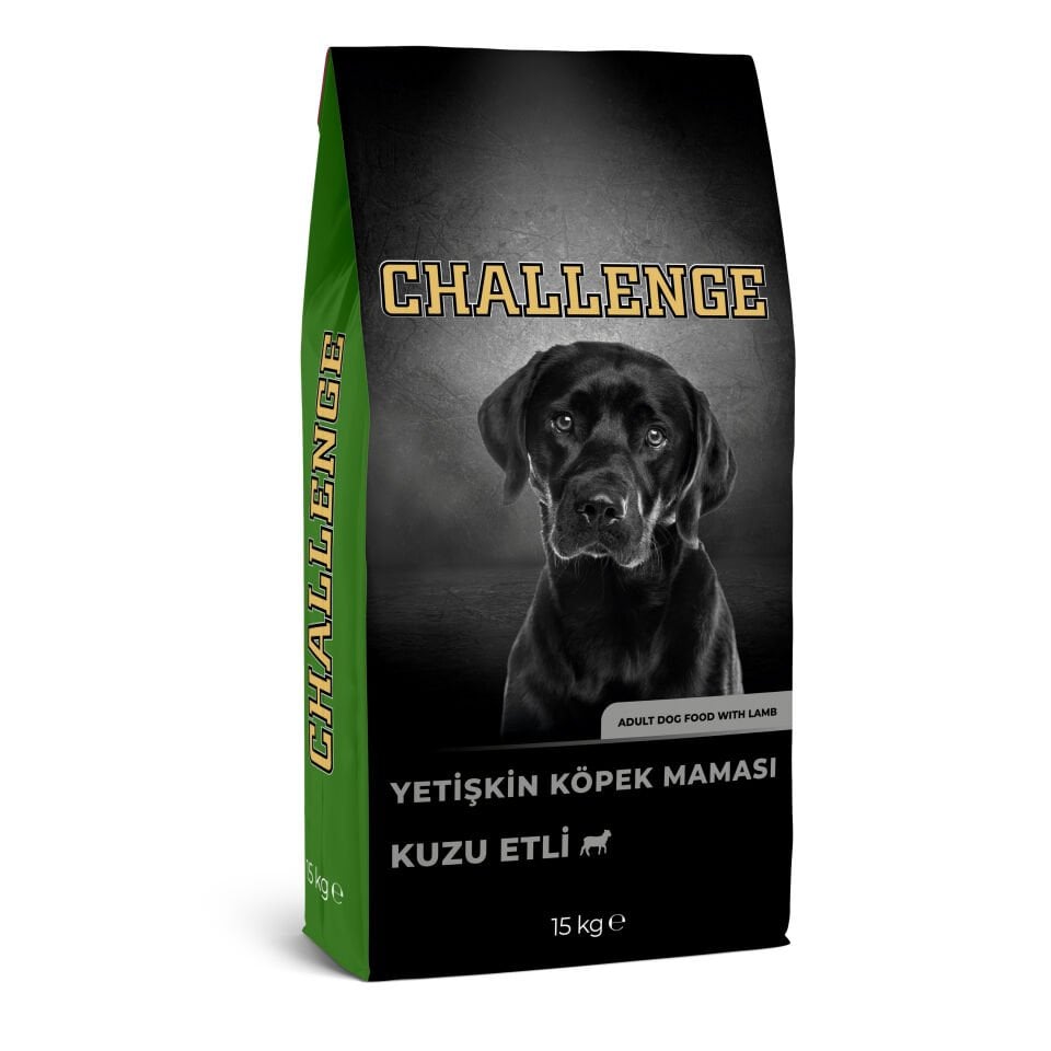 Challenge Kuzu etli Yetişkin Köpek Maması 15 Kg
