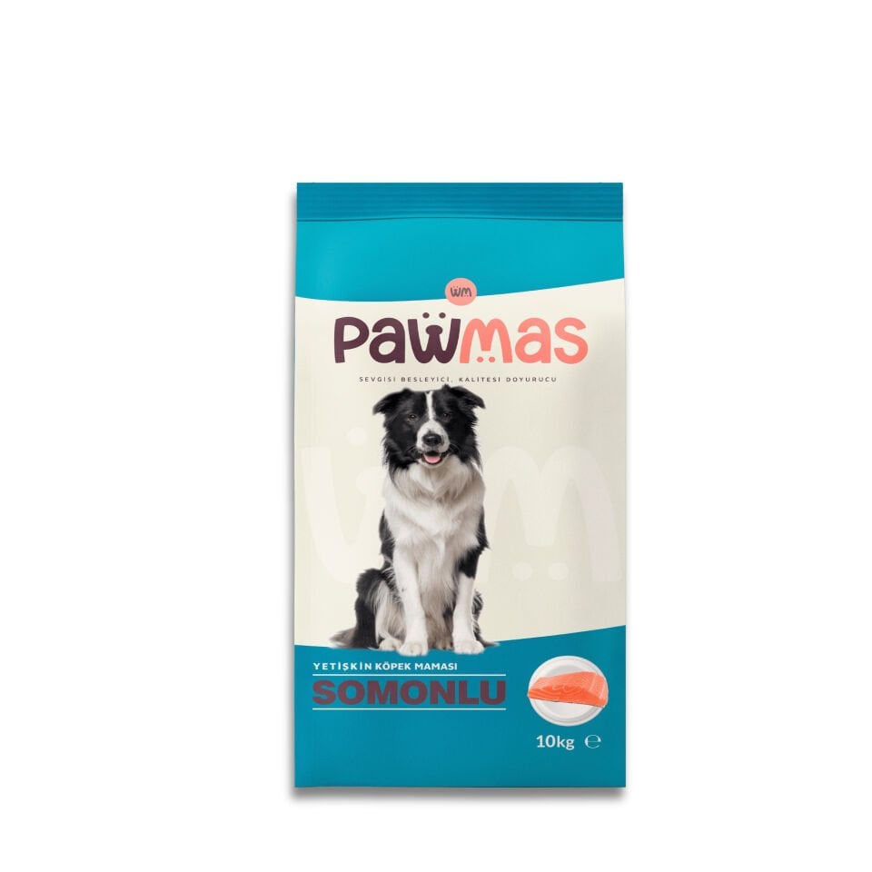 Pawmas Somonlu Yetişkin Köpek Maması 10 Kg