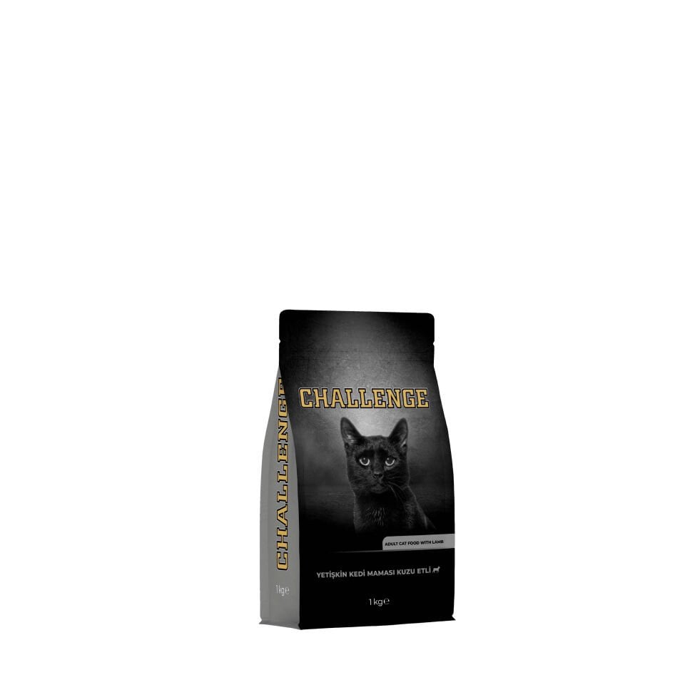 Challenge Yeti̇şki̇n Kedi̇ Maması Kuzu Etli̇ 1kg