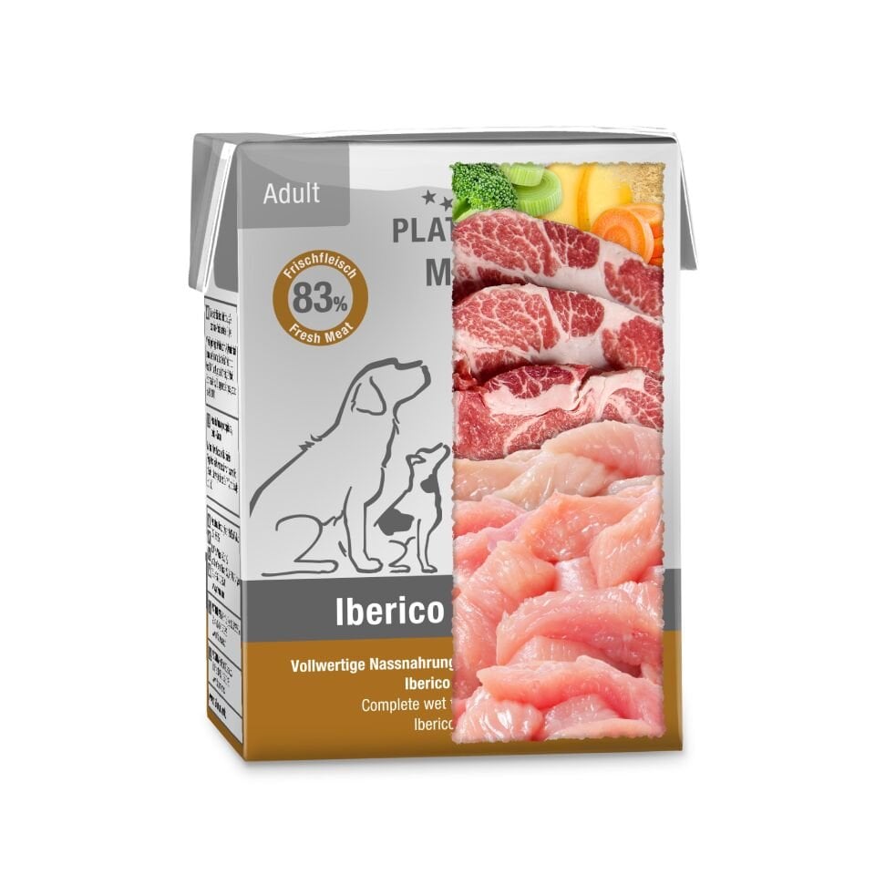 Platinum Iberico ve Hindili Yaş Köpek Maması 185gr