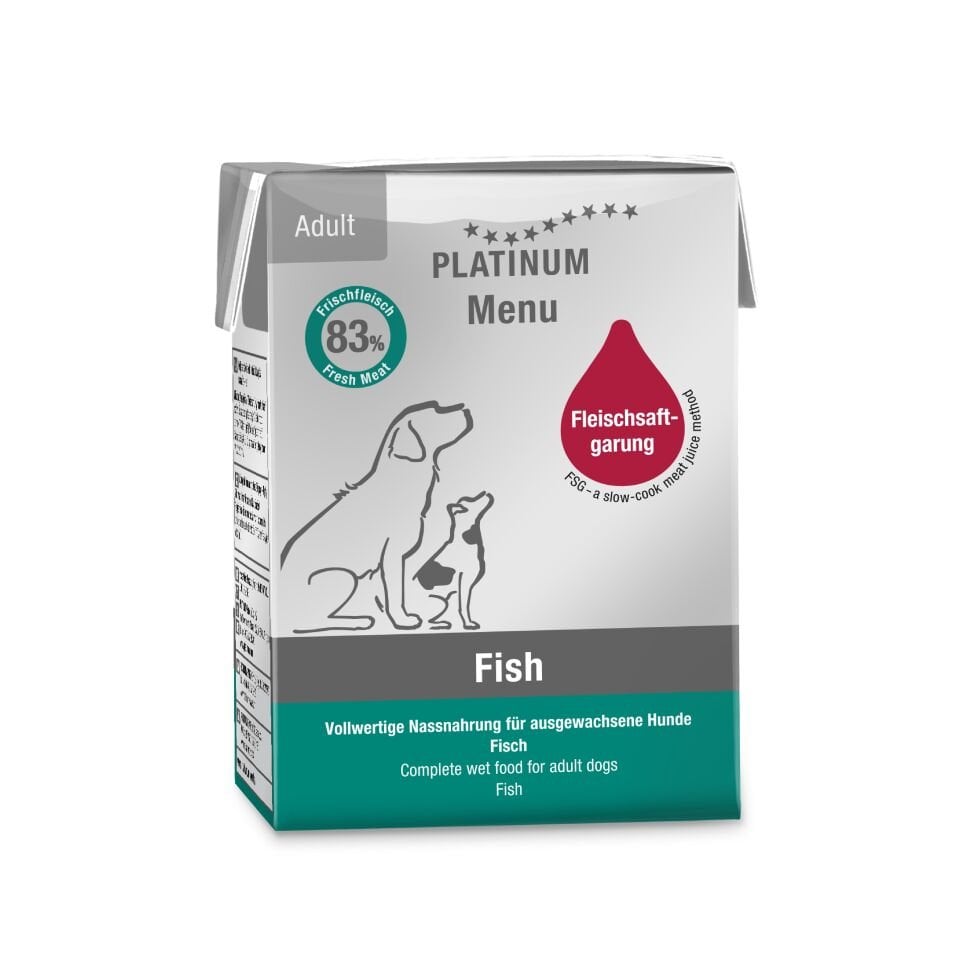 Platinum Balıklı Yaş Köpek Maması 185gr