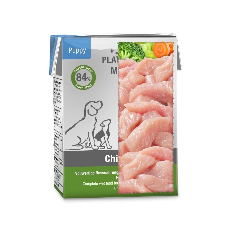 Platinum Tavuklu Yavru Yaş Köpek Maması 185gr