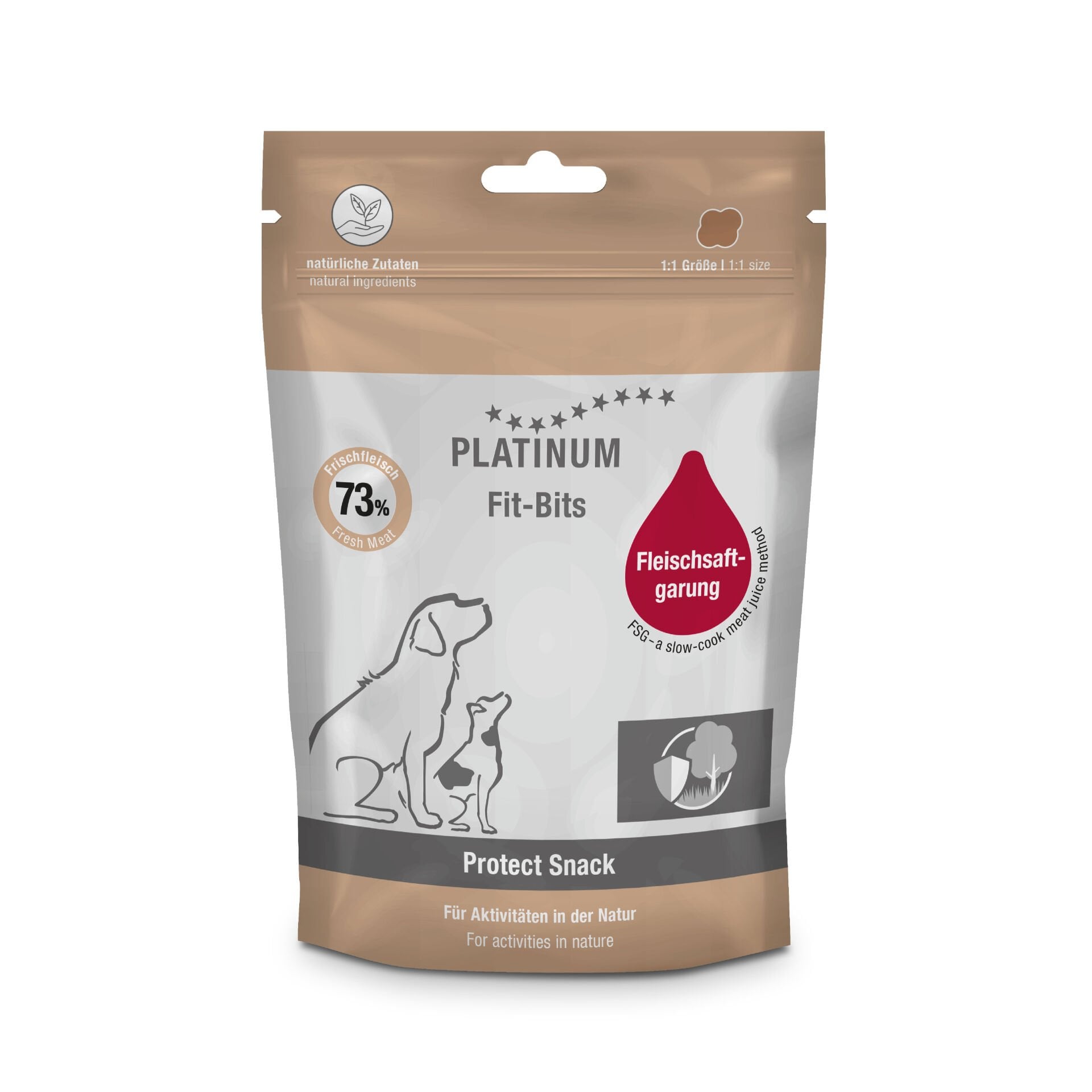 Platinum Fit-Bits Protect Tavuklu Köpek Ödülü 150gr