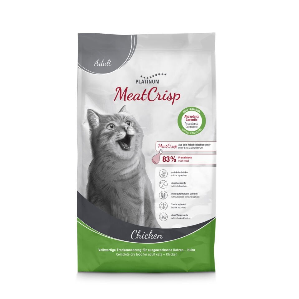 Platinum MeatCrisp Tavuklu Yetişkin Kedi Maması 1,5kg